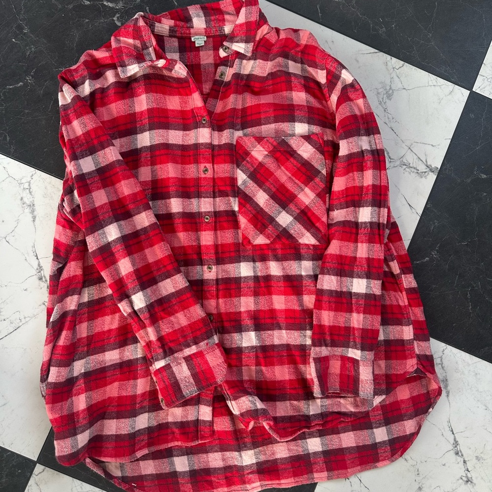 Aerie plaid shirt